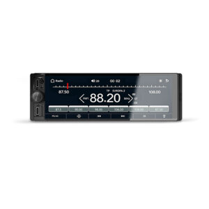 Musicset-21-Car Stereo AM FM Radio Receiver/MP3 USB Aux-in Backlight Bluetooth Audio